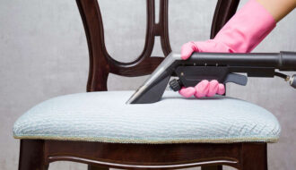 How to Clean Dining Chairs with Upholstered Seats